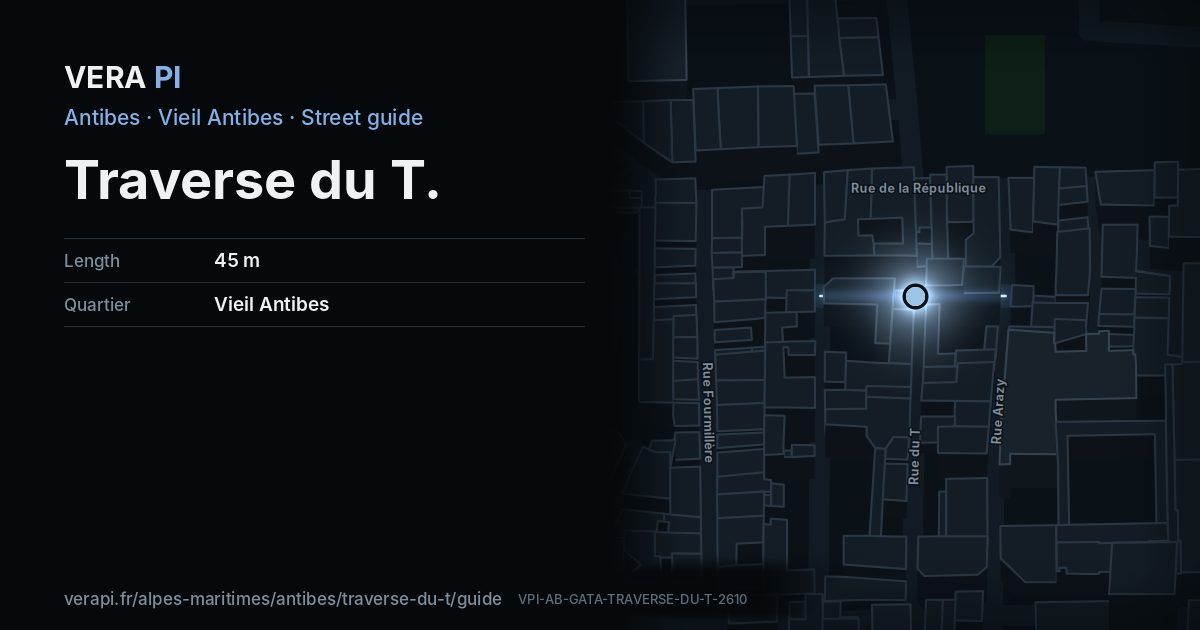 The VERA PI card for Traverse du T