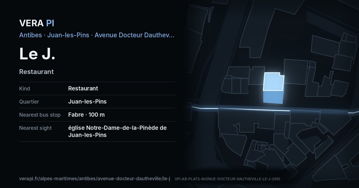 The VERA PI card for Le J