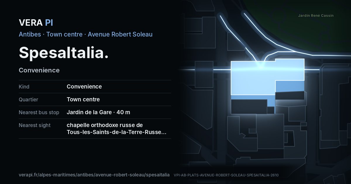 The VERA PI card for SpesaItalia