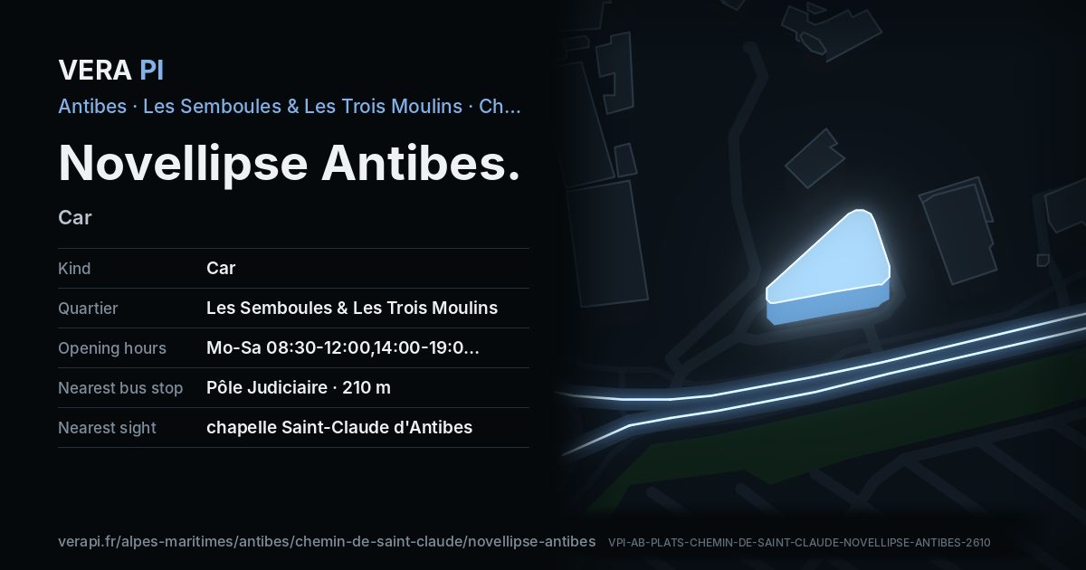 The VERA PI card for Novellipse Antibes