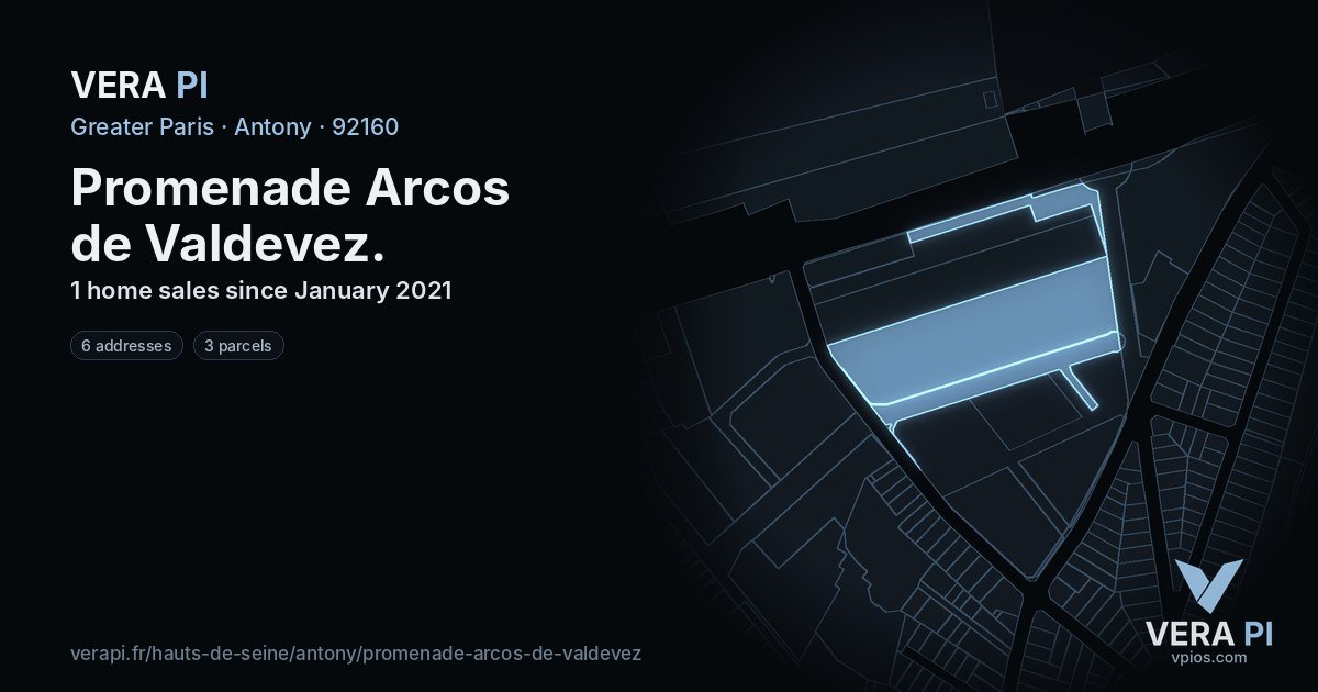 Promenade Arcos de Valdevez, Antony at night – every parcel coloured by the prices around it, the street's own parcels lit
