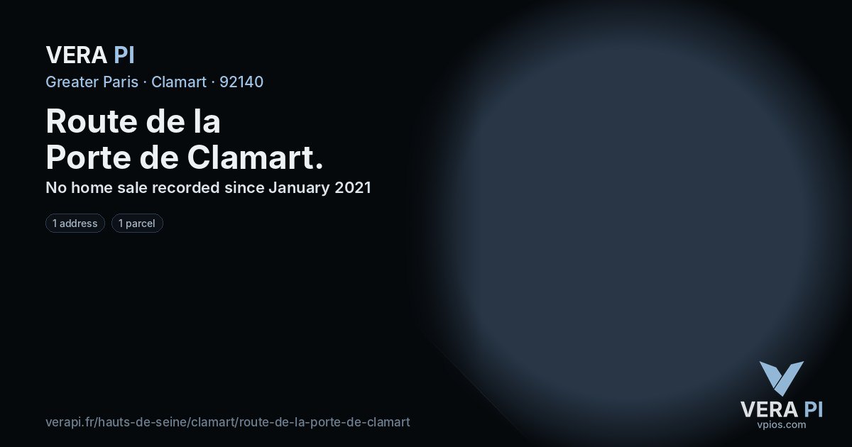 Route de la Porte de Clamart, Clamart at night – every parcel coloured by the prices around it, the street's own parcels lit