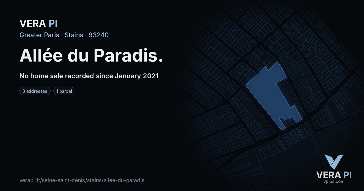 Allée du Paradis, Stains at night – every parcel coloured by the prices around it, the street's own parcels lit