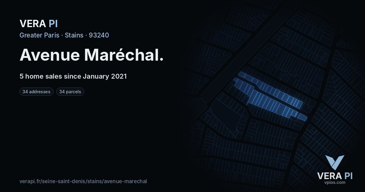 Avenue Maréchal, Stains at night – every parcel coloured by the prices around it, the street's own parcels lit