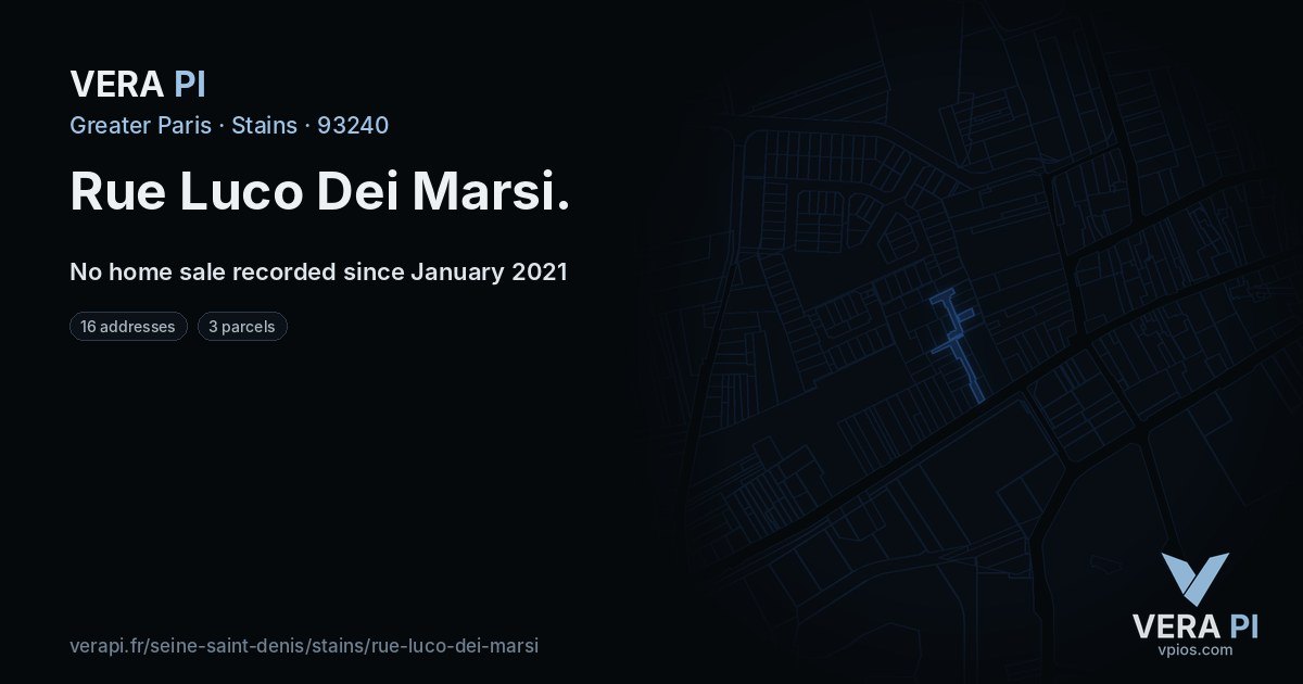 Rue Luco Dei Marsi, Stains at night – every parcel coloured by the prices around it, the street's own parcels lit